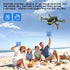 CQDAKET 2 33-Min Drone with Camera for Adults, Batteries Flight, Optical Flow Positioning, One-Touch Takeoff/Landing