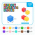 SmartYeen 100PCS 3-8 Magnetic Blocks,Magnetic Building Blocks for Toddlers Sensory & STEM Montessori Toys,Ideal Gifts