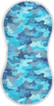 decor gift Cotton Muslin Burp Cloth Breathable Blue Camouflage Milk Spit Up Cloth for
