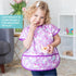 1-3 Bumkins Short Sleeve Bib for Girl or Boy, Toddler and Kids for Years, Large Size, Essential Must Have for Junior