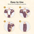 100% 3-Pack, 0-3 Mama Cheetah Organic Cotton Baby Swaddle Blanket with Zipper Newborn Sack, Baby Swaddles Sleep Sack
