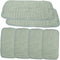 LOLIPPYY 6pcs Pure Cotton Large Towel Soft Washcloths Burp Cloths for Newborns Muslin