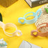 3 Pack Baby Bottle Handles Silicone Wide Neck Feeding Handle Easy Grip Lightweight Bottle Handle Small Hand Gripping