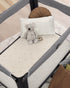 Pack Pack 2 Pack(Sunshine&Brown) Blissful Diary Muslin Mini Crib Sheets, and Play Mattress Sheets Fitted for N Play