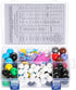 214pcs Chemistry Molecular Model Organic Inorganic STEM Educational Science Set, 78 Atoms and 110 Links
