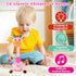 10 MIAODAM Dancing Giraffe Interactive Toy, Singing Children's Song, Stuffed Baby Toy Repeats What You Say, Colorful