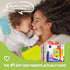 6-12 6 6-in-1 9 hahaland Silicone Baby Tissue Box Toy - Baby Toys Months Montessori Toys for Month Old Babies, Soft