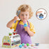 Set 2 3 4 Counter 2-4 3-5 Ice Cream Play for Kids - Gifts for Year Old Girls, Ice Cream Toy Shop Pretend Play Food