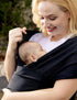 Momcozy 8-35lbs, 30-47inch, Adjustable Buckle Baby Wrap Carrier Cooling Air-Mesh, Easy to Wear Baby Carrier Sling, Baby