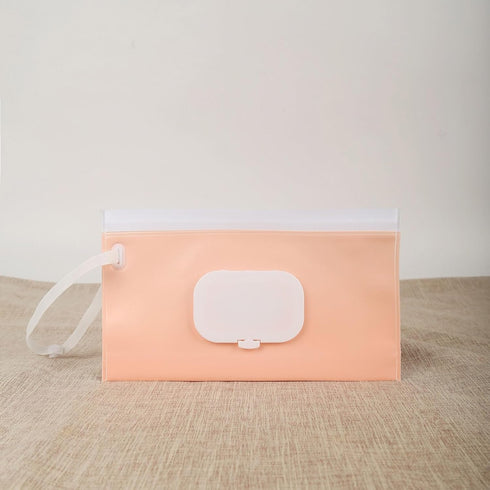 VLSQHNCF 5 Set Pcs Baby Wipe Case Travel Holder Keeps Moist of Wet Diaper Holders Cases Portable Travel On The Go