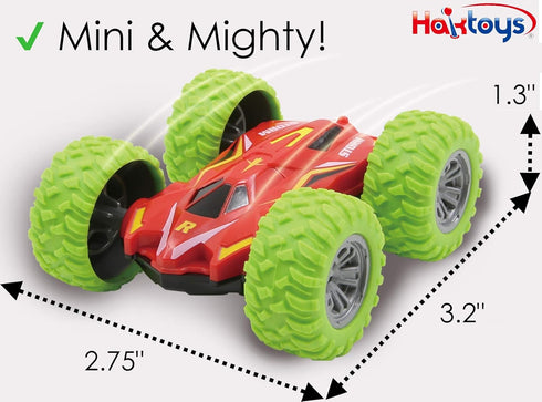 Mini RC Stunt Car, Double Sided Rechargeable Remote Control Toy, AWD Flip Car for Boys and Girls