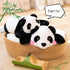 15.3" Weighted Stuffed Animals, Cute Panda Plush Toy, Gifts for Kids Adults Birthday, Valentine's Day