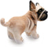 Lifelike Frenchie Dog Stuffed Animal, Super Realistic Plush French Bulldog Doll Puppy Toy, 9 Inches