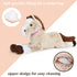 Tezituor Big Stuffed Horse Animal Toy, 35 Inches Large Realistic Plush Pillow for Kids and Girlfriend