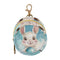YETTASBIN Easter Bunny Portable Pacifier Holder Case with Metal Hook Buckle & Zipper