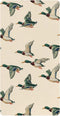 Mazeann Vintage Mallard Duck Crib Sheets Soft Breathable Fitted Cotton Baby Crib Sheets