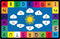 Genki - Kids Rugs for Playroom - ABC Learning Area Rug for