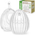 haakaa Shell Breast Pump, Wearable Manual Breast Pump - Hands Free, Passive