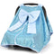Baby Carseat Canopy Cover with Bow for Girls Boys with Bow Stroller