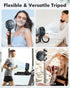 FRIZCOL Stroller Fan for Baby - Portable Rechargeable Fan, Battery Operated for Handheld/Clip On/Car Seat/Camping