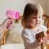 3-7, Playset Toyvian Small Doll Hair Dryer: Pretend Play Play Toy for Girls Hair Dryer Montessori Kitchen Educational