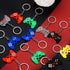 30PCs Video Game Party Favors Keychains - Game Controller Keychains for Boys and Girls Birthday Goodie Bag Fillers