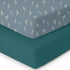 CoolaPeach Muslin Crib Sheets100% Organic Cotton Baby Sheets for Boys & Girls,2 Pack