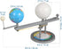 Vaguelly Sun Earth Moon Orbital Model for Kids Educational Geography Model & Astronomical Teaching Tool