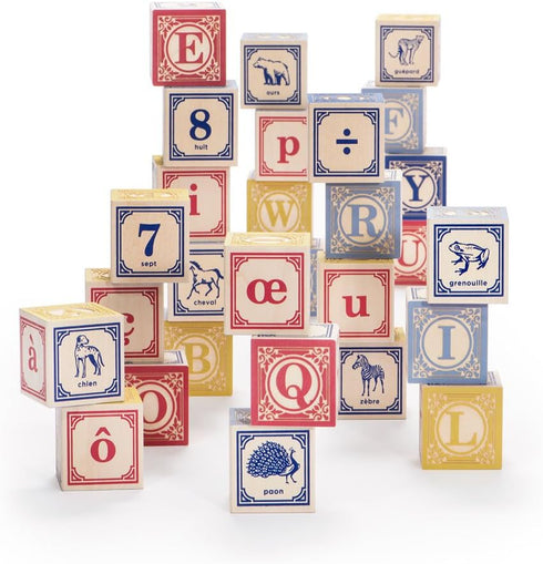 Uncle Goose French Blocks, Made in The USA