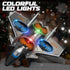 Snugzy 8-16, 360 Foam RC Plane Remote Control Airplanes for Kids Flip Stunt Roll RC Airplane with Colorful Lights