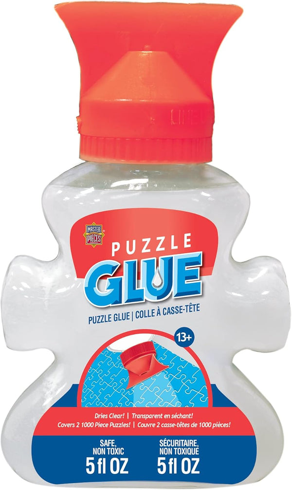 MasterPieces Puzzle Glue 5oz Shaped Bottle - Clear