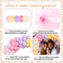 Hombae Groovy One Birthday Decorations, Hippie Daisy First Party Decor, Boho Themed Backdrop Balloon Monthly Photo