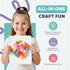 A&R CO. 3000+ 99 3-5, 4-6, 6-8, 8-12 Pcs Arts and Crafts Supplies & Materials for Kids - Ultimate Bulk Craft Kit