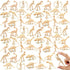 Qiuttnqn 60 Pack Dinosaur Fossil Skeletons, Plastic Dino Bones Toys for Science Play and Party Favors