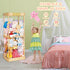 Trycooling Stuffed Animal Zoo Stuffed Animal Storage Wood Plushie Storage Stuffed Animals Zoo Storage Cage with Zoo