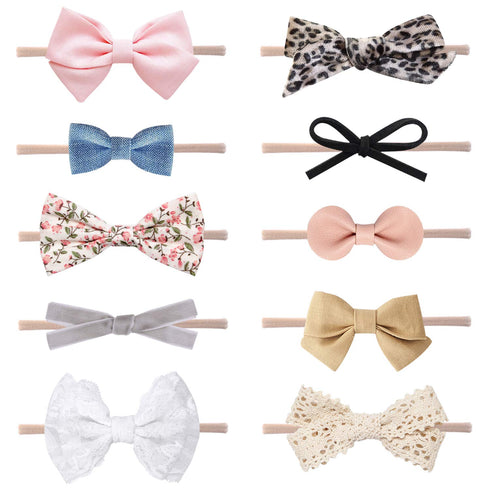 Baby Girl Headbands and Bows, Newborn Infant Toddler Hair Accessories