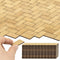 iLAND Miniature Dollhouse Accessories, 240pcs Varnished Dollhouse Flooring on 1:12 Scale with