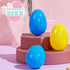 3.15" 200PCS JOYIN Easter Eggs, Fillable Plastic Eggs Empty Colorful Bright Eggshells with Hinge for Easter Hunt
