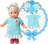 N\A Set 6 12-14-16 Inch NA BOBO Clothes of for Alive Lovely Baby Doll Clothes Dress Outfits Costumes Dolly Pretty Doll