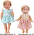 10 Sets 12 13 14 15 Inch 22 Alive Baby Doll Clothes and Accessories - Girl Doll Clothes Dress for Dolls, Baby Doll