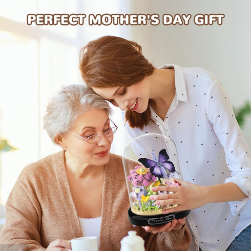 582 Set, QLT QIAOLETONG Flower Bouquet Building Kit for Adults, Animals Flowers PCS Botanical Collection Mini Building