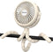 AMACOOL Battery Operated Stroller Fan, Baby Travel Essentials for Beach Disney, Newborn