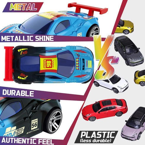 MACALOCA 1-3 4-8 Color Changing Cars Toys Bath Toys for Kids Ages Easter Basket Stuffers for Kids Grandkids Pool Water