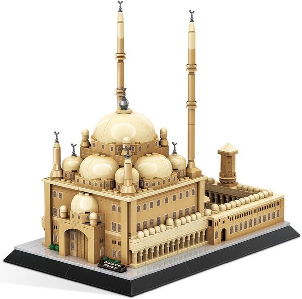 Mosque of Mohammed Ali Cairo Building Set, Alabaster Mosque Architecture Model 620