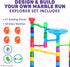 Marble Genius Marble Run - 85 Complete Pieces Maze Track for Adults, Teens, Toddlers & Kids Aged 4-12 Years
