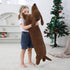 36 Inch Dachshund Dog Stuffed Animal Plush, Long Weiner Dog Body Pillow, Cute Large Plushies Decor Gift for Kids