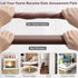 Baby Proofing Edge Corner Protector, 20.5 ft (18.1ft Edge + 8 Corners), Thick Table Bumper Guard, 3M Pre-Taped Corners,