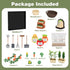 56 Dreamon Zen Sand Garden for Desk - Vegetable Gardening Themed Sand Tray Therapy Kit with Accessories & Encouragement