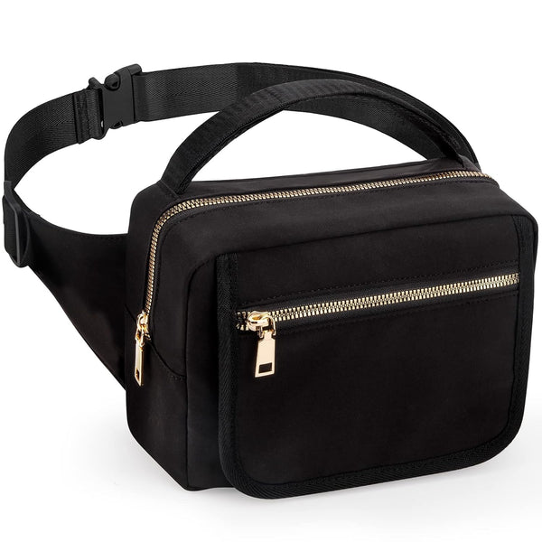 printe Small Diaper Bag with Portable Changing Pad, Crossbody Women Waist Bag