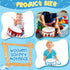 2 Set, 8 Inch 4 Boao Pcs Kids Drum Toddler Drum Wooden Toy with Adjustable Strap and Drumsticks, Educational Sensory
